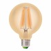 Лампочка Eurolamp G95 8W E27 4000K (LED-G95-08274(Amber))