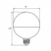 Лампочка Eurolamp G95 8W E27 4000K (LED-G95-08274(Amber))