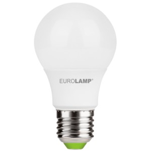 Лампочка Eurolamp LED A60 7W E27 4000K 220V акция 1+1 (MLP-LED-A60-07274(E))