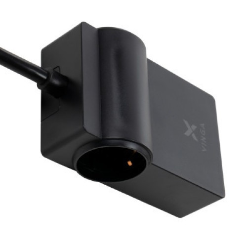 Зарядное устройство Vinga 65W PD/QC 2xUSB-C+2xUSB-A+2xSchukoF 1.5m CEE7/7 (VCHG2OAC65)