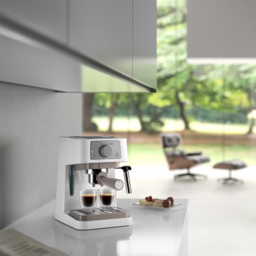 Рожковая кофеварка эспрессо DeLonghi EC 260 W (EC260W)
