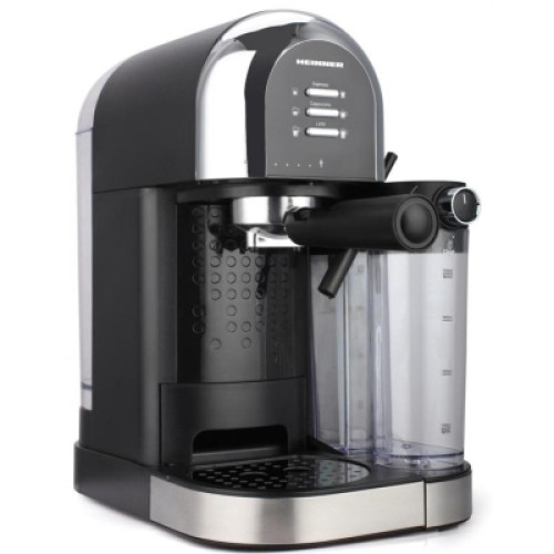 Рожковая кофеварка эспрессо HEINNER HEM-DL1470BK