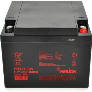 Батарея к ИБП Merlion HR12100W, 12V 28Ah (HR12100W)