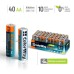 Батарейка ColorWay AA LR6 Alkaline Power (щелочные) * 40 colour box (CW-BALR06-40CB)