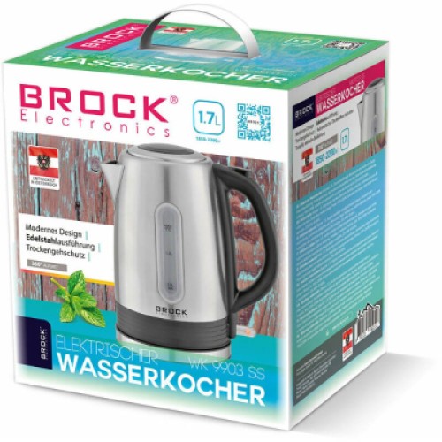 Электрочайник Brock WK 9903 SS (WK9903SS)