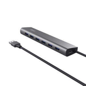 Порт-реплікатор Trust Dalyx 7-in-1 USB-A 3.2 Aluminium Dock (24967_TRUST)