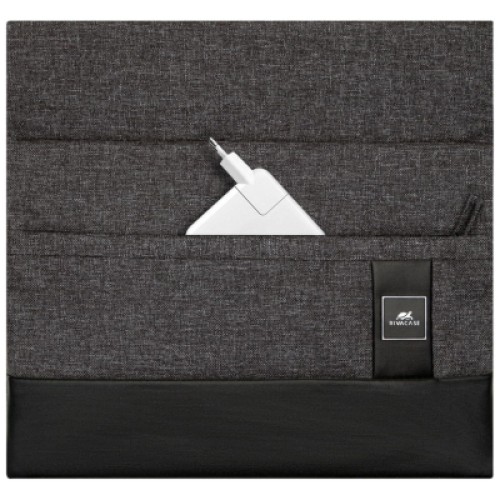 Чехол для ноутбука RivaCase 13.3" 8802 (Black) "Lantau", меланж (8802Black)