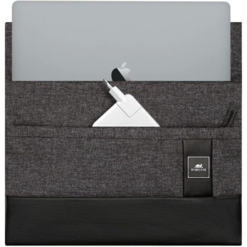 Чехол для ноутбука RivaCase 13.3" 8802 (Black) "Lantau", меланж (8802Black)