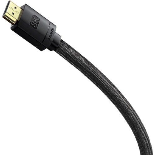 Кабель мультимедийный HDMI to HDMI 1.0m V2.1 Baseus (CAKGQ-J01) Кабель мультимедийный HDMI to HDMI 1.0m V2.1 Baseus (CAKGQ-J01)