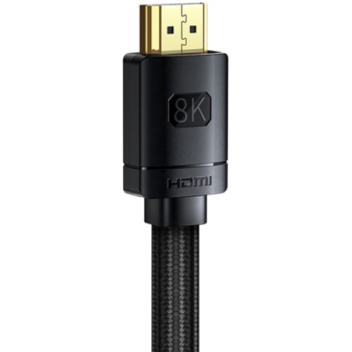 Кабель мультимедийный HDMI to HDMI 1.0m V2.1 Baseus (CAKGQ-J01) Кабель мультимедийный HDMI to HDMI 1.0m V2.1 Baseus (CAKGQ-J01)