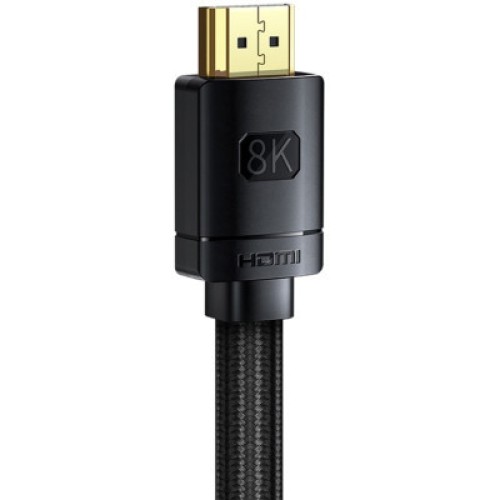 Кабель мультимедийный HDMI to HDMI 2.0m V2.1 Baseus (CAKGQ-K01) Кабель мультимедийный HDMI to HDMI 2.0m V2.1 Baseus (CAKGQ-K01)