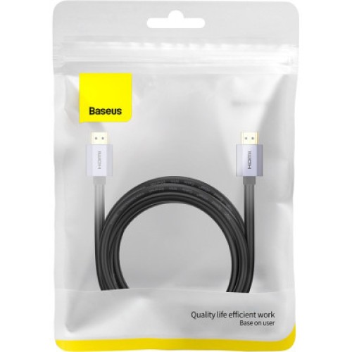 Кабель мультимедийный HDMI M to HDMI M 3.0m V2.0 Baseus (WKGQ020301) Кабель мультимедийный HDMI M to HDMI M 3.0m V2.0 Baseus (WKGQ020301)