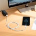 Дата кабель USB 2.0 AM to USB-C 1.0m 5A White Baseus (CALD000602)