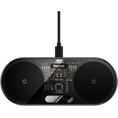 Зарядное устройство Baseus 20W Digital LED Display (WXSX010101)