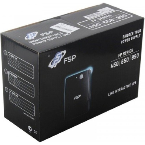 Источник бесперебойного питания FSP FP650, USB, IEC (PPF3601405)