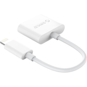 Переходник Lightning to 3.5mm/Lightning 2LT-WH-BP Orico (CA912797)