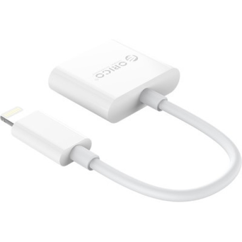 Переходник Lightning to 3.5mm/Lightning 2LT-WH-BP Orico (CA912797)
