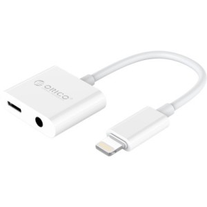 Переходник Lightning to 3.5mm/Lightning 2LT-WH-BP Orico (CA912797)