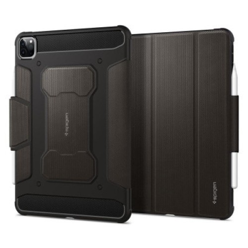 Чехол для планшета Spigen Apple iPad Pro 11"(2022/2021/2020/2018) Rugged Armor Pro, Gunmetal (ACS01025)