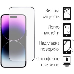 Стекло защитное Dengos Full Glue iPhone 14 Pro Max (TGFG-270)
