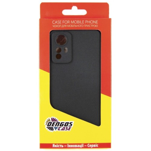 Чехол для мобильного телефона Dengos Carbon Xiaomi Redmi Note 12s (black) (DG-TPU-CRBN-177)