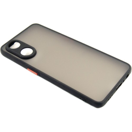 Чехол для мобильного телефона Dengos Matte OPPO Reno 8T (black) (DG-TPU-MATT-124)