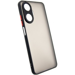 Чехол для мобильного телефона Dengos Matte Realme C55 (black) (DG-TPU-MATT-123)