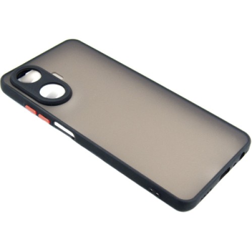 Чехол для мобильного телефона Dengos Matte Realme C55 (black) (DG-TPU-MATT-123)