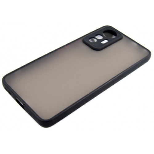 Чехол для мобильного телефона Dengos Matte Xiaomi 12 Lite (black) (DG-TPU-MATT-127)