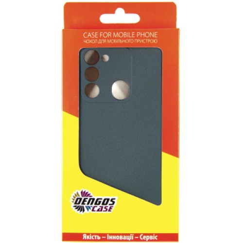 Чехол для мобильного телефона Dengos Soft Tecno Spark Go 2022 (green) (DG-TPU-SOFT-27)