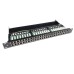 Патч-панель Eserver 19" 48хRJ-45 STP 1U cat. 5e с организатором кабеля (WT-2409-cat 5e)