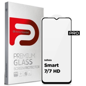 Стекло защитное Armorstandart Pro Infinix Smart 7 / 7 HD Black (ARM68442)