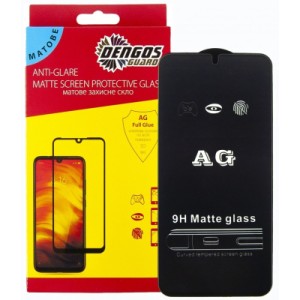 Стекло защитное Dengos Full Glue Matte Samsung Galaxy A54 (black) (TGFG-MATT-46)