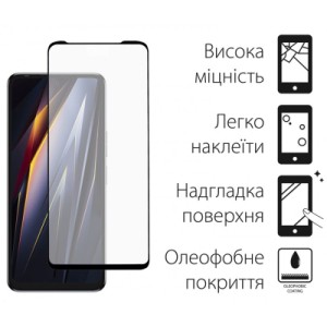 Стекло защитное Dengos Full Glue Tecno Pova 4 (LG7n) (black) (TGFG-291)