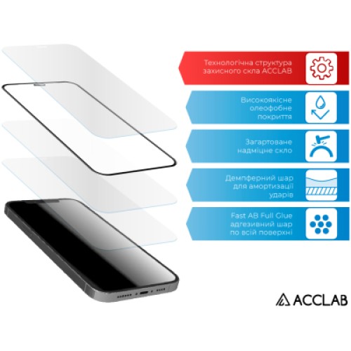 Стекло защитное ACCLAB Full Glue Samsung A53 5G (1283126522444)