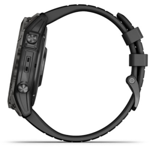 Смарт-часы Garmin EPIX PRO (g2), 51, Saph, CarbonGray DLC Ti, Black, GPS (010-02804-01)