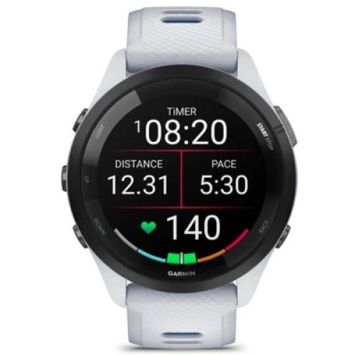 Смарт-годинник Garmin Forerunner 265, Whitestone, GPS (010-02810-11)