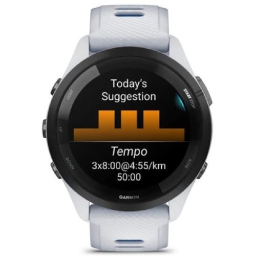 Смарт-годинник Garmin Forerunner 265, Whitestone, GPS (010-02810-11)