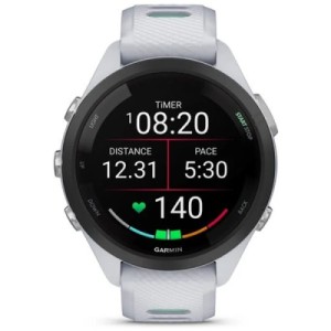 Смарт-годинник Garmin Forerunner 265S, Whitestone, GPS (010-02810-14)