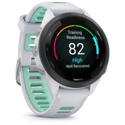 Смарт-годинник Garmin Forerunner 265S, Whitestone, GPS (010-02810-14)
