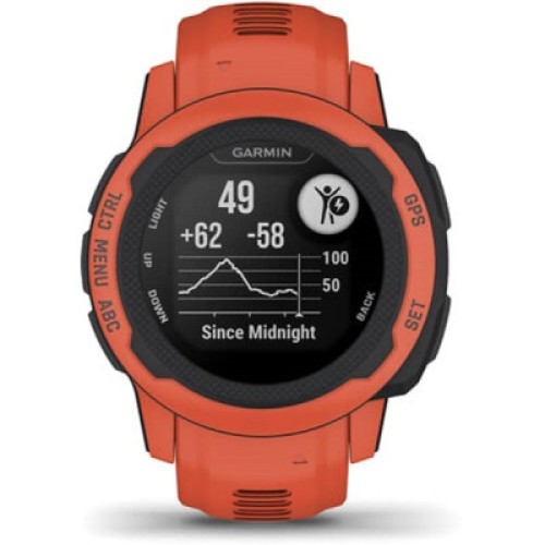 Смарт-часы Garmin Instinct 2S, Poppy, GPS (010-02563-06)