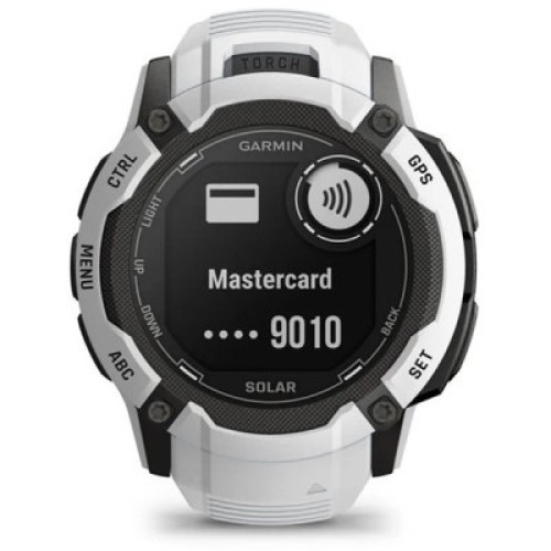Смарт-часы Garmin Instinct 2X Solar, Whitestone, GPS (010-02805-04)