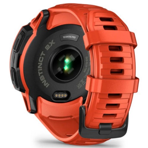 Смарт-годинник Garmin Instinct 2X, Solar, Flame Red, GPS (010-02805-01)