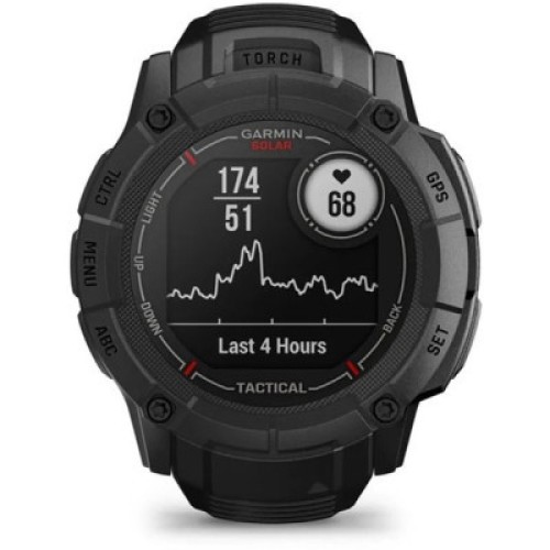Смарт-годинник Garmin Instinct 2X, Solar, Tactical Edition, Black, GPS (010-02805-03)