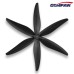 Пропеллер для дрона Gemfan 8040 3 Blade Propeller Black 1 pair (GF8040-3CN/HP098.PMCN8040-3B)