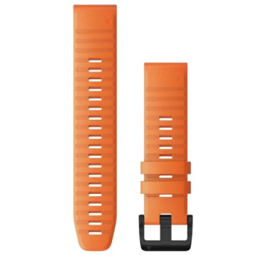 Ремешок для смарт-часов Garmin fenix 6 22mm QuickFit Ember Orange Silicone (010-12863-01)