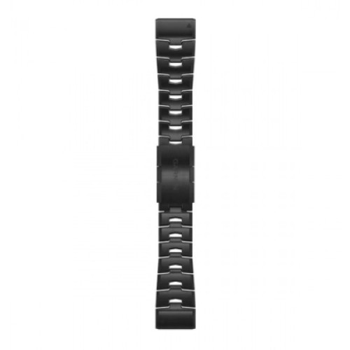 Ремешок для смарт-часов Garmin fenix 6X 26mm QuickFit Carbon Gray DLC Titanium (010-12864-09)