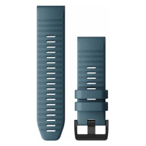 Ремешок для смарт-часов Garmin fenix 6X 26mm QuickFit Lakeside Blue Silicone (010-12864-03)
