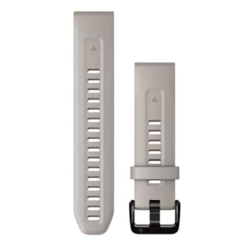 Ремешок для смарт-часов Garmin fenix 7S, 20mm QuickFit Light Sand Silicone (010-13102-04) Ремешок для смарт-часов Garmin fenix 7S, 20mm QuickFit Light Sand Silicone (010-13102-04)