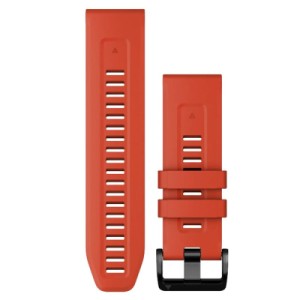 Ремешок для смарт-часов Garmin fenix 7X 26mm QuickFit Flame Red Silicone (010-13117-04)